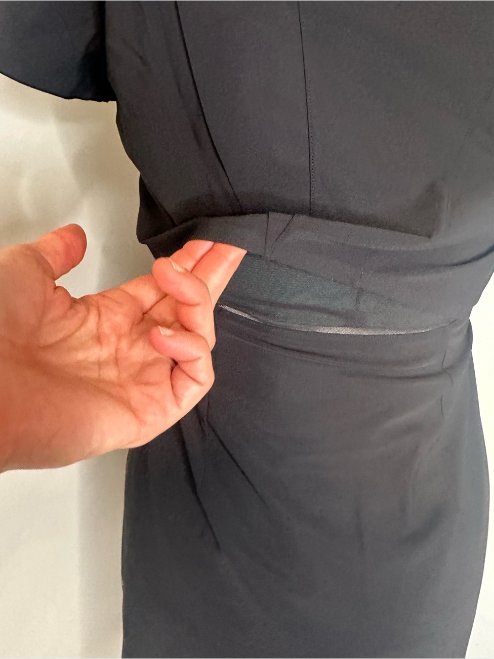 lululemon athletica Black Short Sleeve Active Dress - Picture 6 of 10